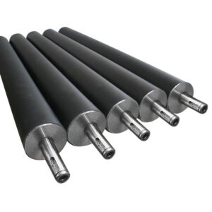 Customized Agricultural Machinery Rubber Wheel Harvester Silicone Roller Cotton Machine Press Roller Pu Wheel Rubber Roller