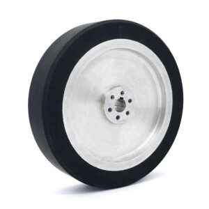 Polyurethane Rubber Coated Wheel for Factory Conveyor Systems and Industrial Transport Silicone Wheel