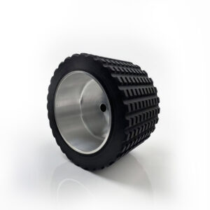 Robot Walking Wheel Custom DIY Trolley Drive Roller Wear-resistant Rubber Wheel Silicone Roller Polyurethane Load-bearing Wheel