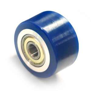 Blue Customized Silicone Rubber Coated Roller & High Quality Drive Guide Roller