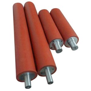 Smooth Surface Heat Resistant Silicone Roll for Label Printing and Plastic Film Laminating Silicone Roller