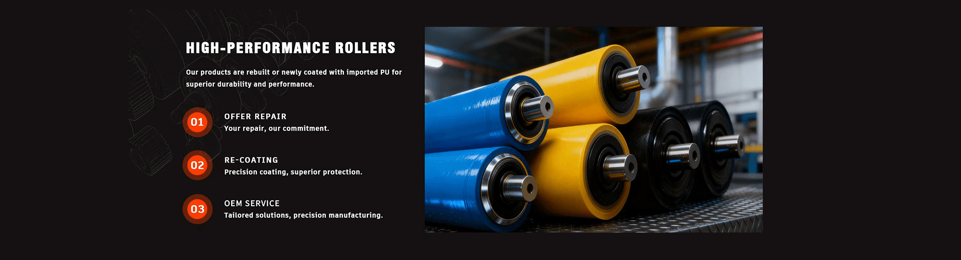 ZHXPRECI Banner 2 High Performance Rollers 1920x520