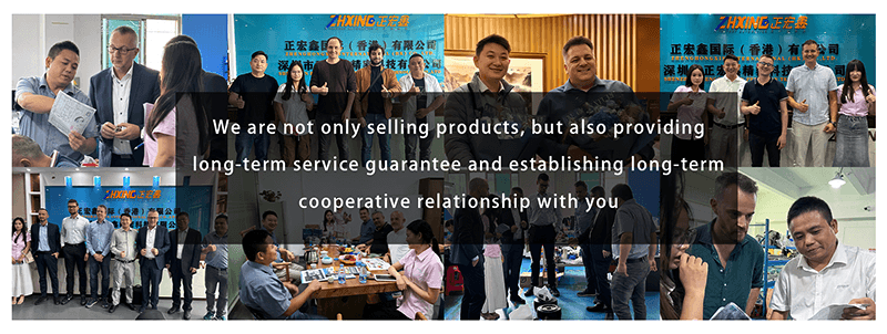 Client meeting at our factory for industrial wheel orders