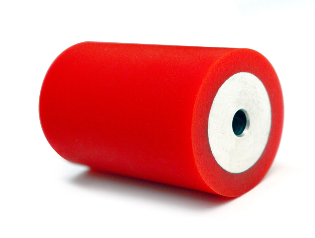 Blue Customized Silicone Rubber Coated Roller & High Quality Drive ...