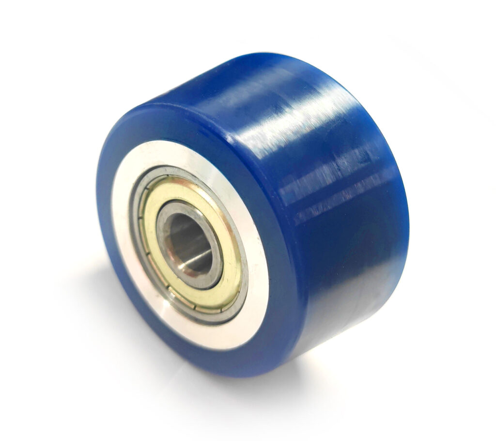 Blue Customized Silicone Rubber Coated Roller & High Quality Drive ...