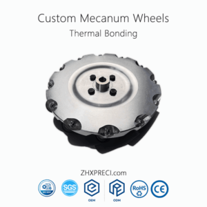 6 Inch Mecanum Wheel for AGV Robot Omni Directional Drive System High Precision Control Smooth Movement Stable Performance