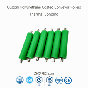 ZHXPRECI_Custom Polyurethane Coated Conveyor Rollers