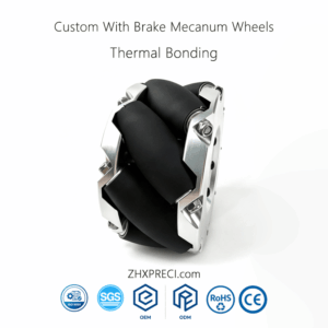 Okay ZHXPRECI- Custom With Brake Mecanum Wheels