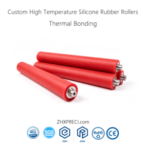 ZHXPRECI- Custom High Temperature Silicone Rubber Rollers