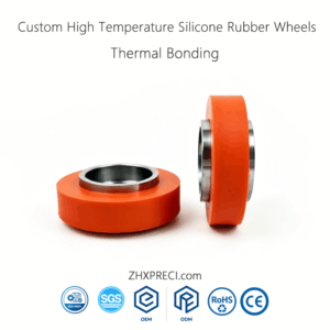 ZHXPRECI- Custom High Temperature Silicone Rubber Wheels