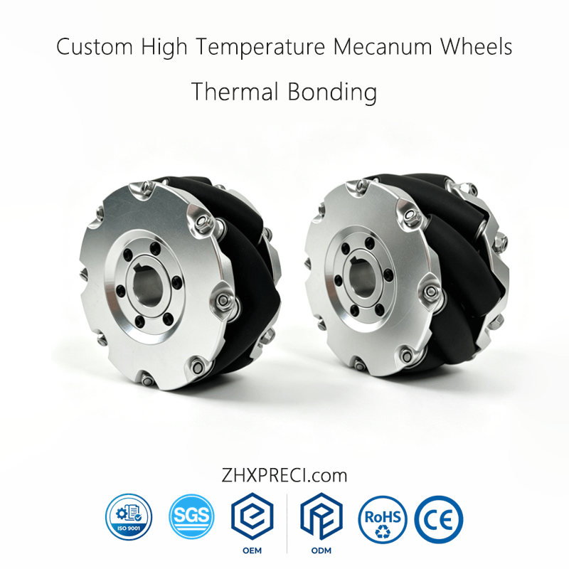 Custom CE Certified High Temperature Mecanum Wheels