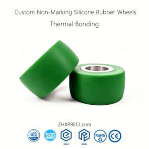 ZHXPRECI- Custom Non-Marking Silicone Rubber Wheels