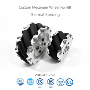 Custom Stainless Steel Mecanum Wheel Forklift