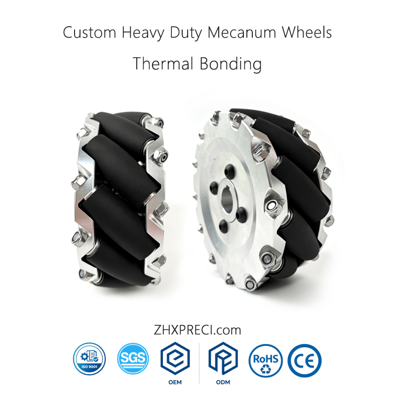 Custom With Brake Heavy Duty Mecanum Wheels