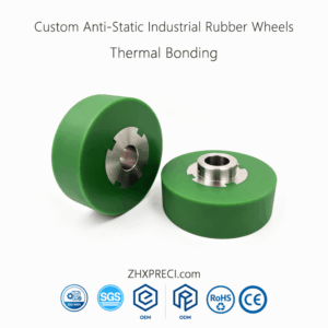 ZHXPRECI_ Custom Anti-Static Industrial Rubber Wheels
