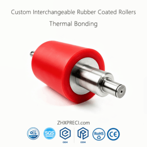 ZHXPRECI_ Custom Interchangeable Rubber Coated Rollers