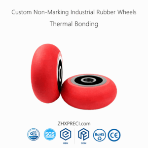 ZHXPRECI_Custom Non-Marking Industrial Rubber Wheels